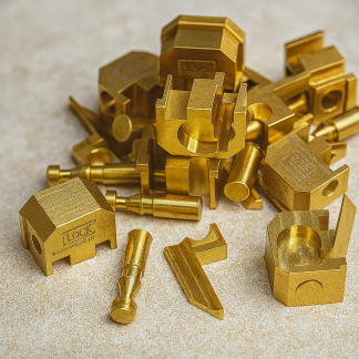 Authentic 04 Glock Switch: Gold color