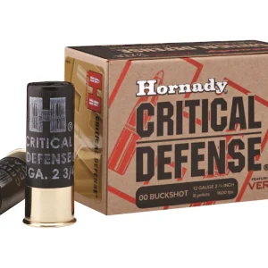 In Stock: Hornady Critical Defense 12 Gauge Buckshot Ammo 2-3/4″