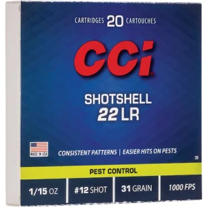 Order CCI Shotshell 22LR Ammo 31 Grain Lead Shot Online
