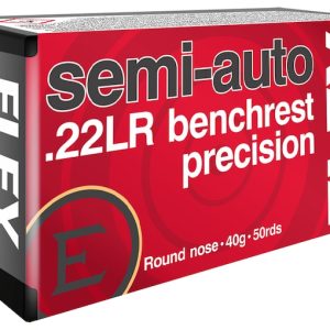 Authentic Eley Semi-Auto Benchrest Precision 22LR Ammo 40 Grain Round Nose