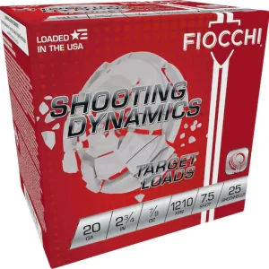 Fiocchi Shooting Dynamics 20 Gauge Ammo 250rounds - Best Price