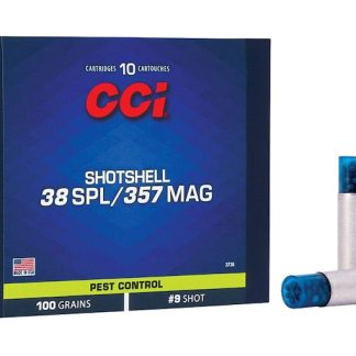 Authentic CCI Shotshell 38 Special Ammo 100 Grain Lead Shot 200 rounds